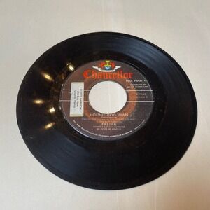 Fabian Hound Dog Man This Friendly World 45‎ RPM Record Chancellor C-1044
